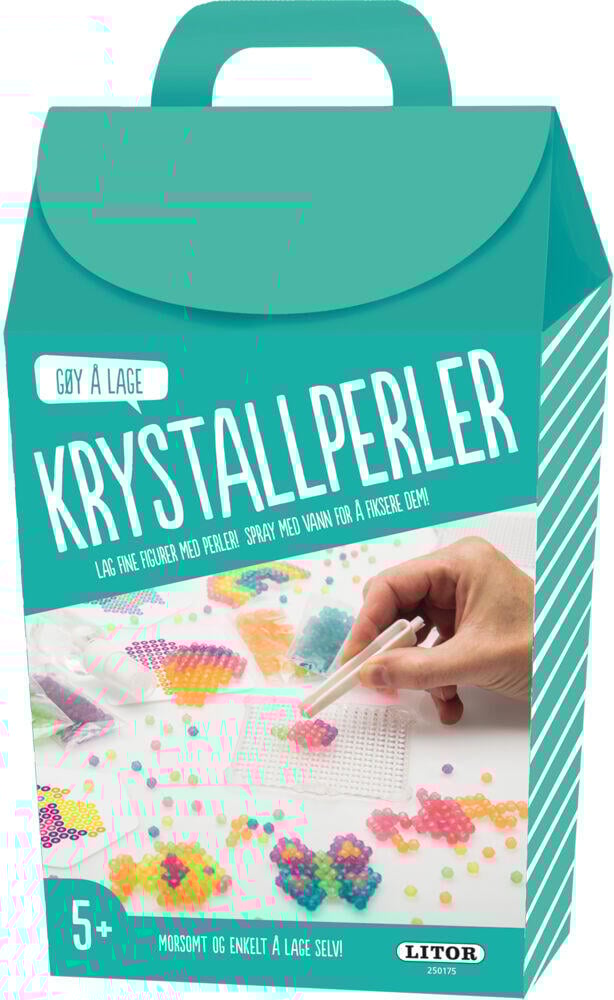 Hobbyeske: Gøy å lage krystallperler