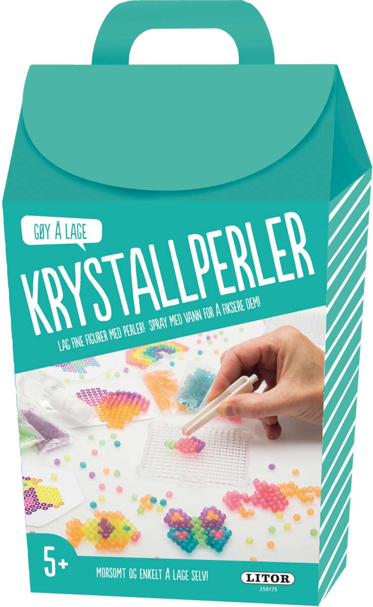 Hobbyeske: Gøy å lage krystallperler