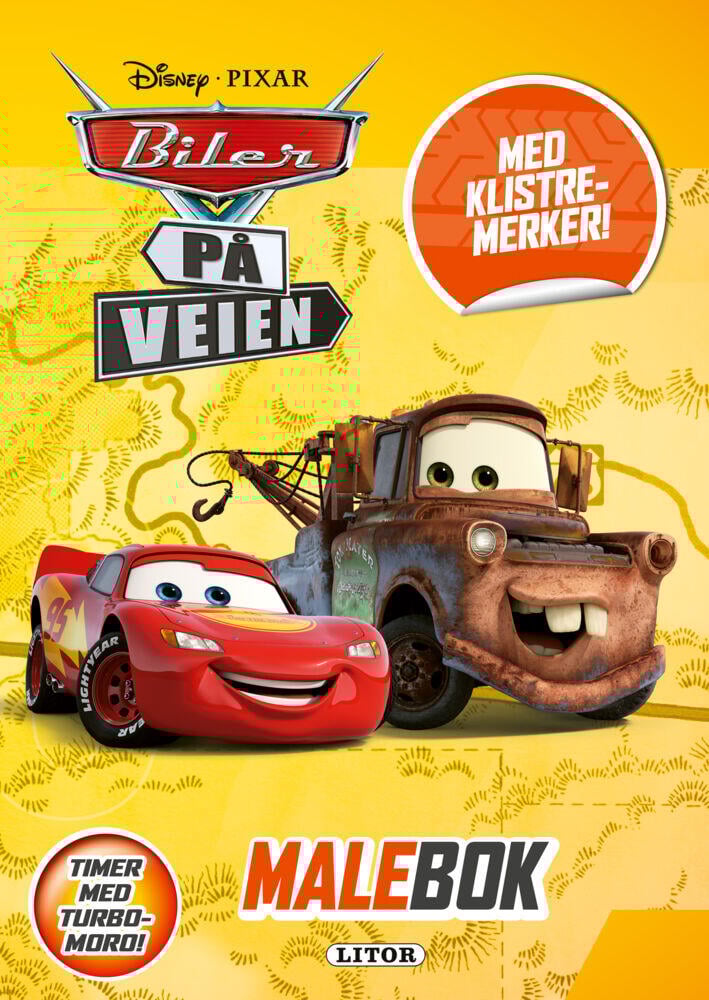 Disney Biler malebok