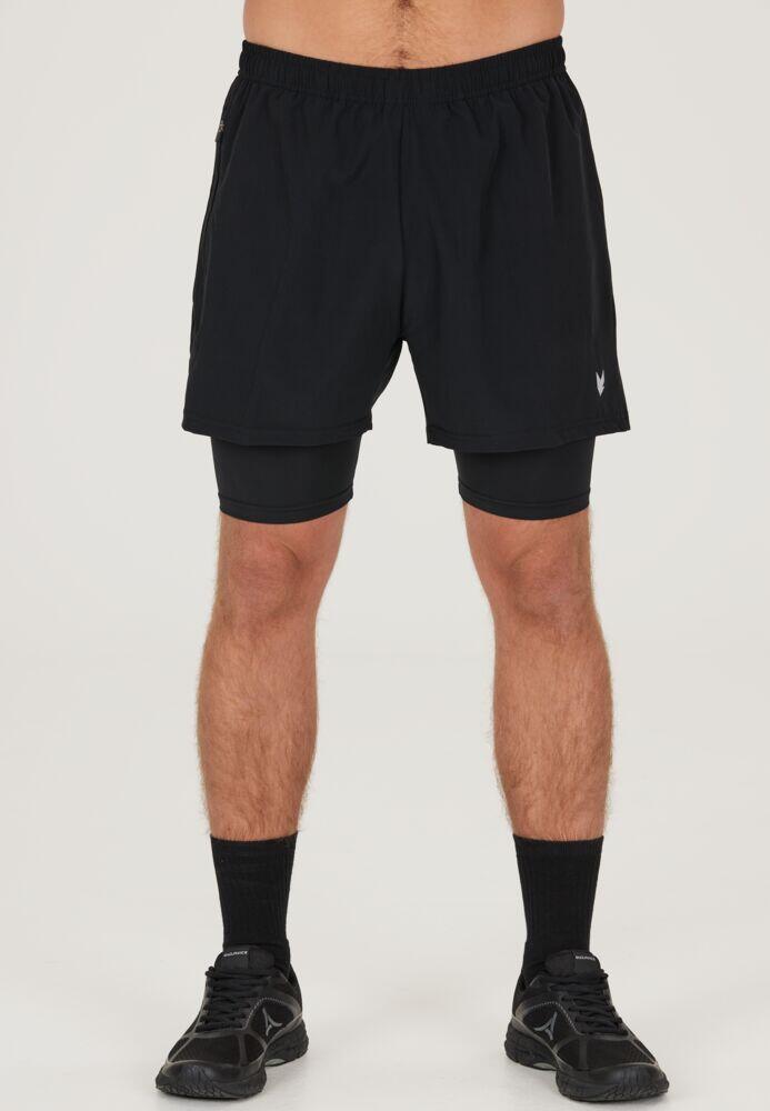 Northpeak Martin 2-i-1 treningsshorts herre
