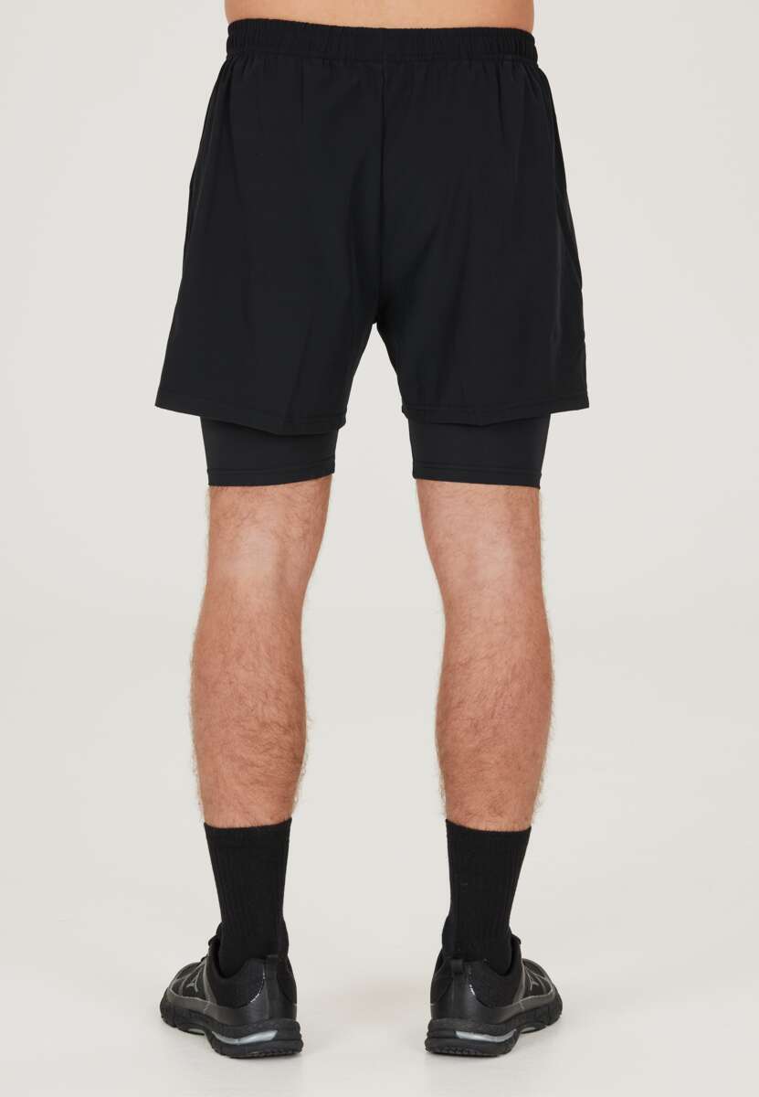 Northpeak Martin 2-i-1 treningsshorts herre