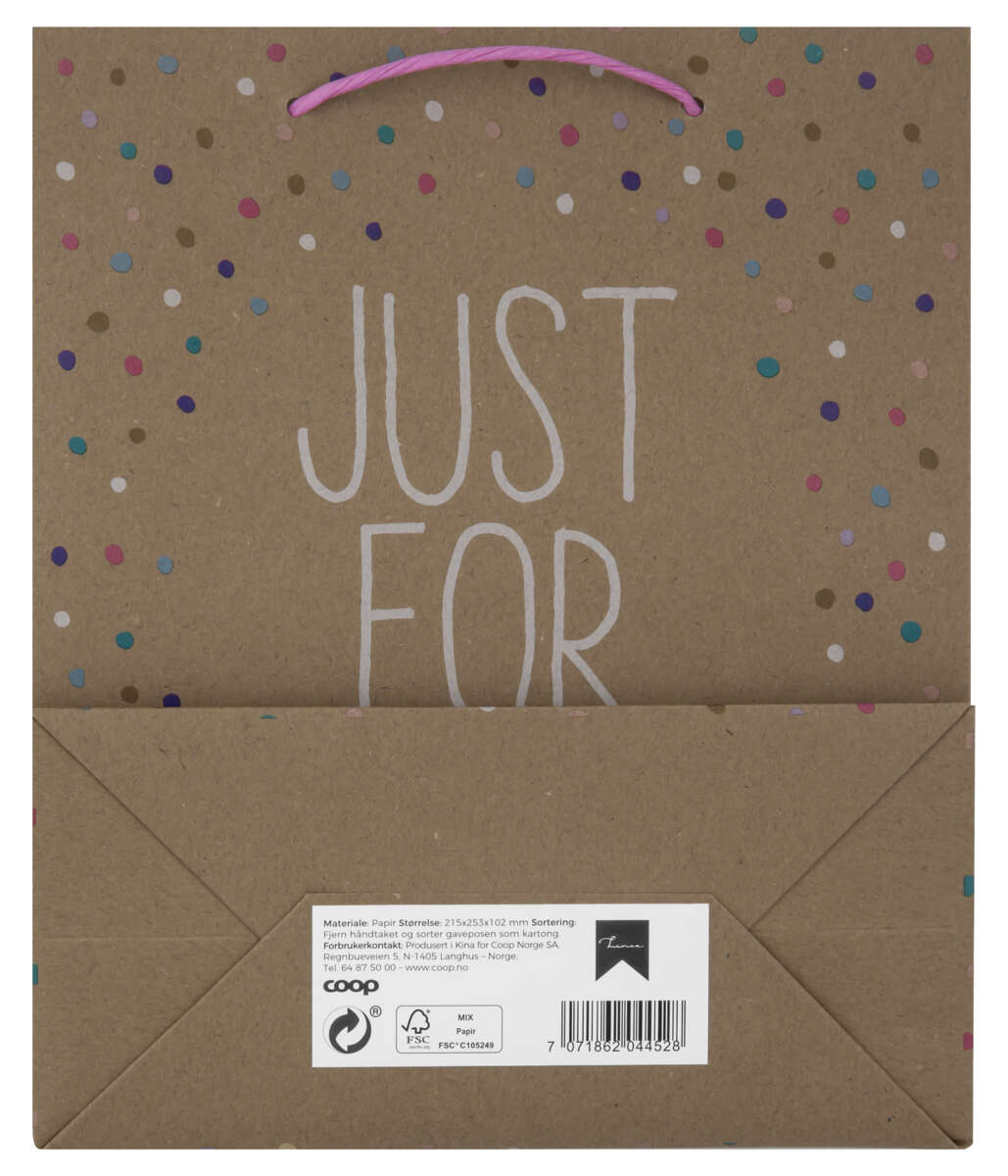 Gavepose medium Just for you