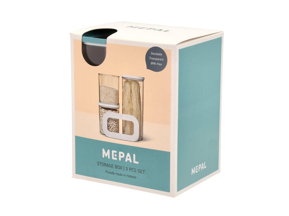 Mepal matoppbevaringsbokser 3 pk