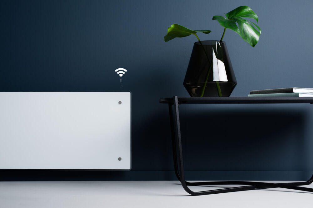 Adax Clea WiFi glass panellist panelovn