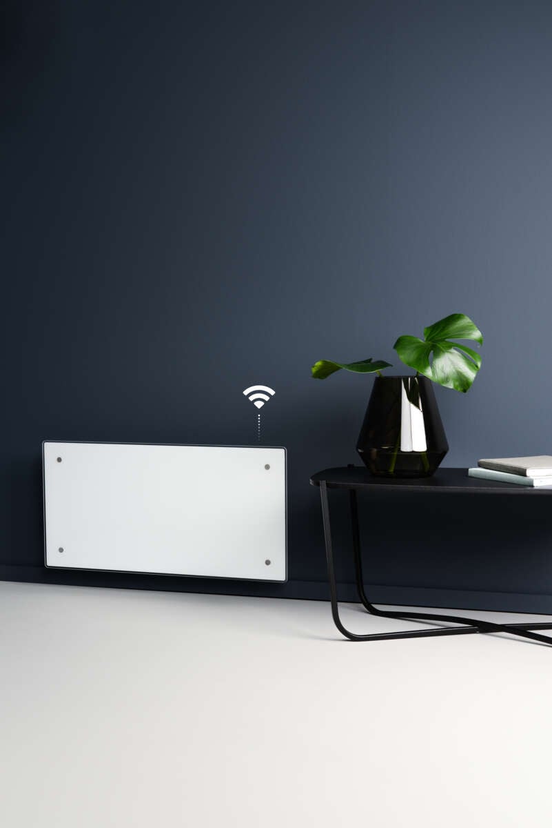 Adax Clea WiFi glass panellist panelovn