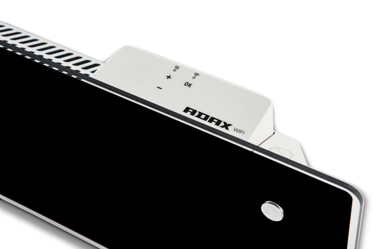 Adax Clea WiFi glass panellist panelovn