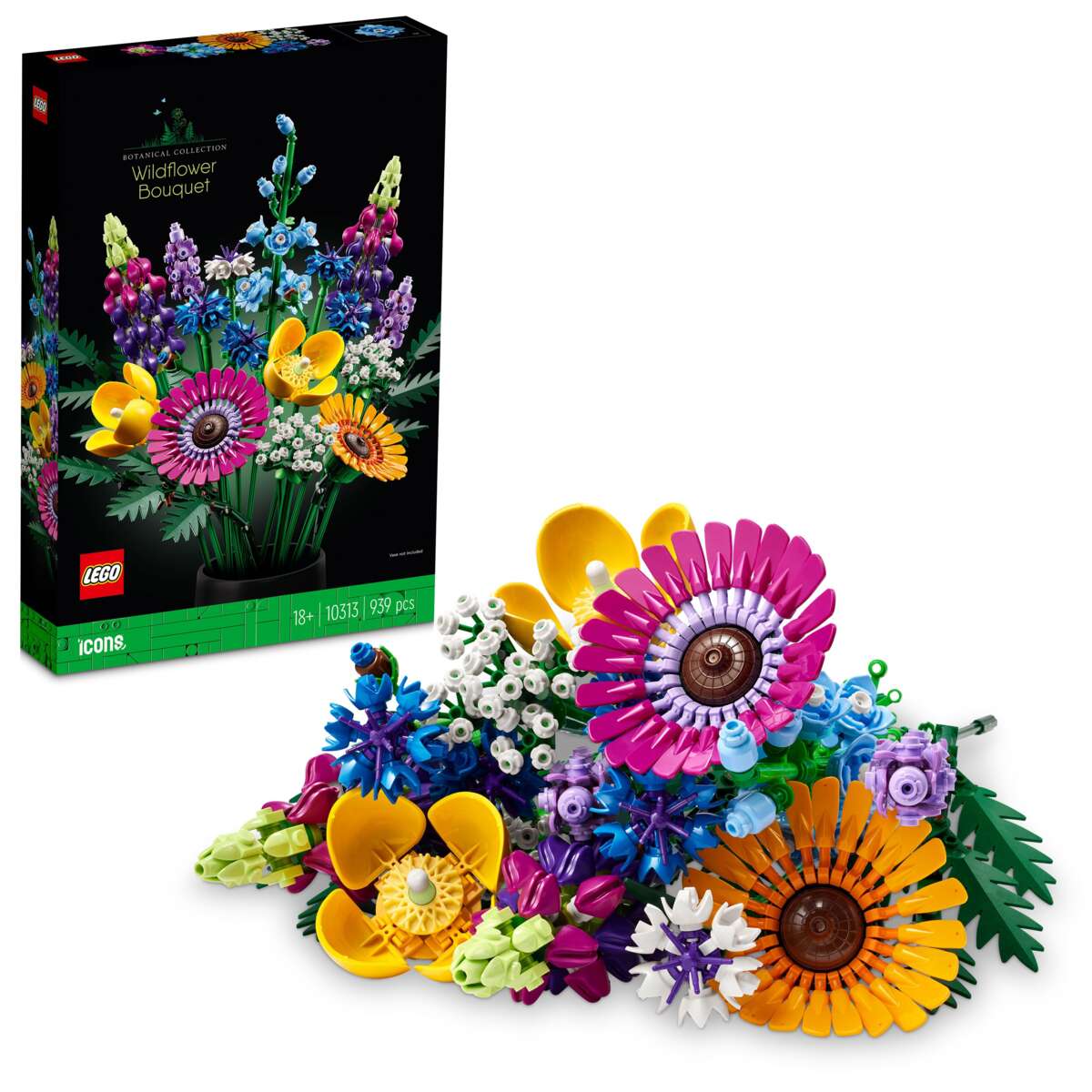 LEGO® Botanicals Bukett med markblomster 10313