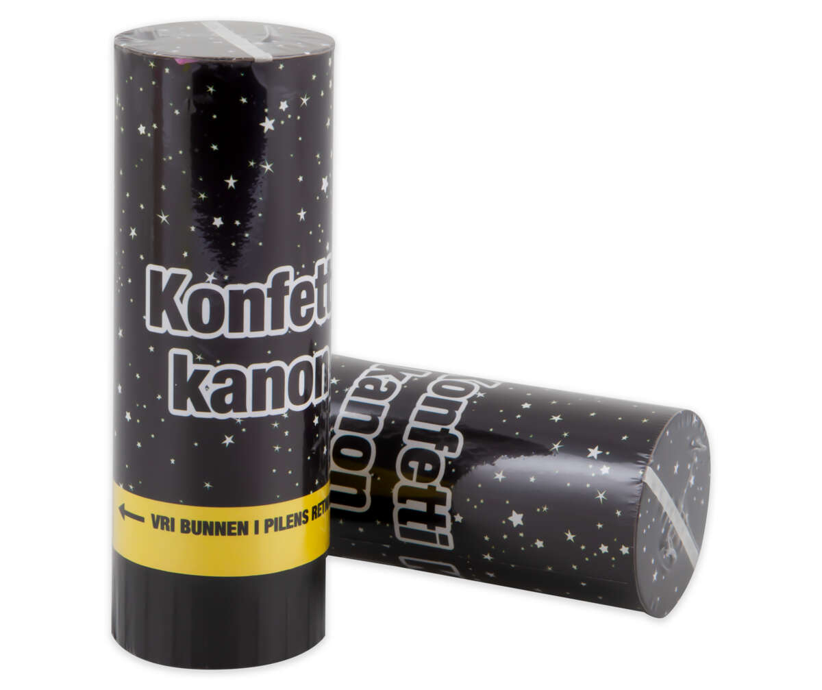 Konfettikanon 2pk