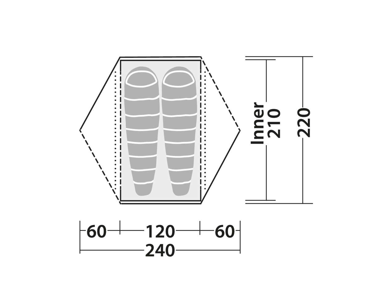 Robens Boulder 2 kuppeltelt 2023