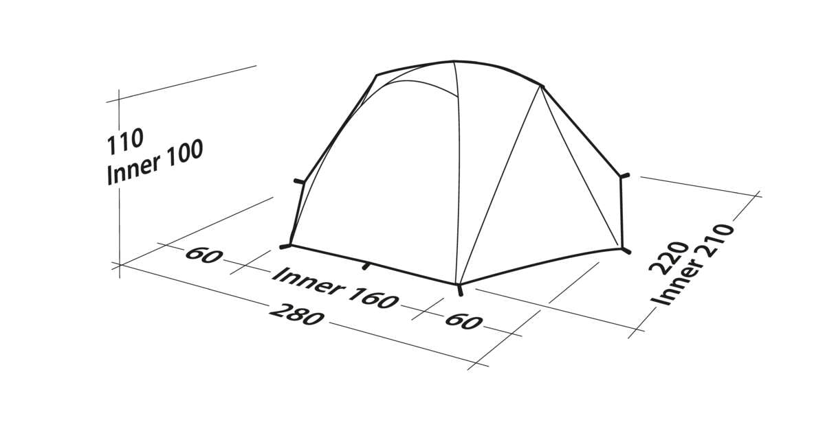 Robens Boulder 3 kuppeltelt 2023