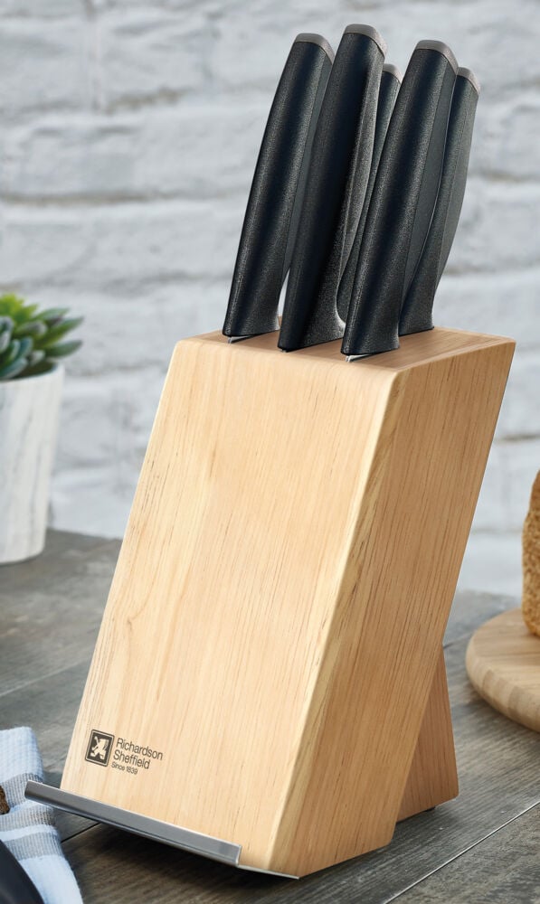 Advantage knivblokksett med 5 kniver