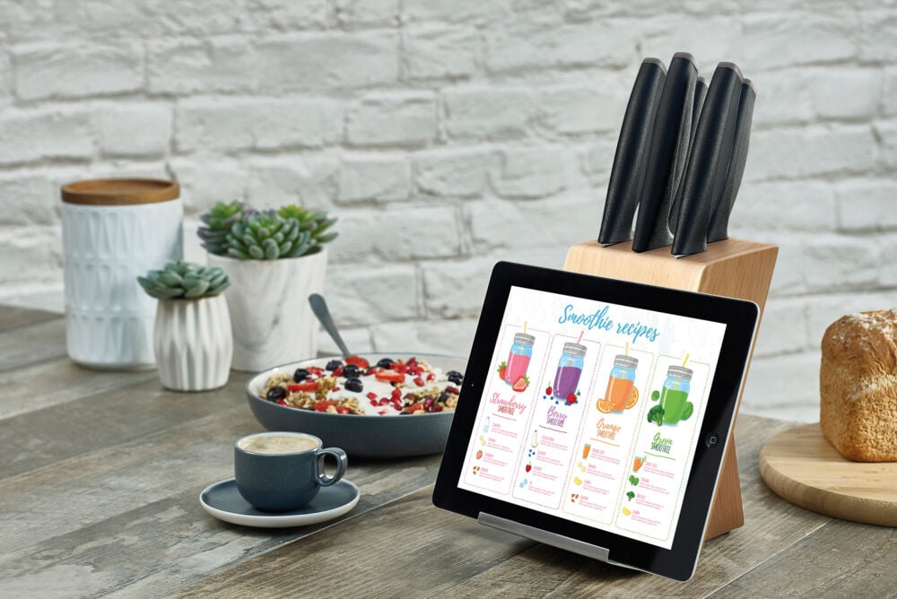 Advantage knivblokksett med 5 kniver