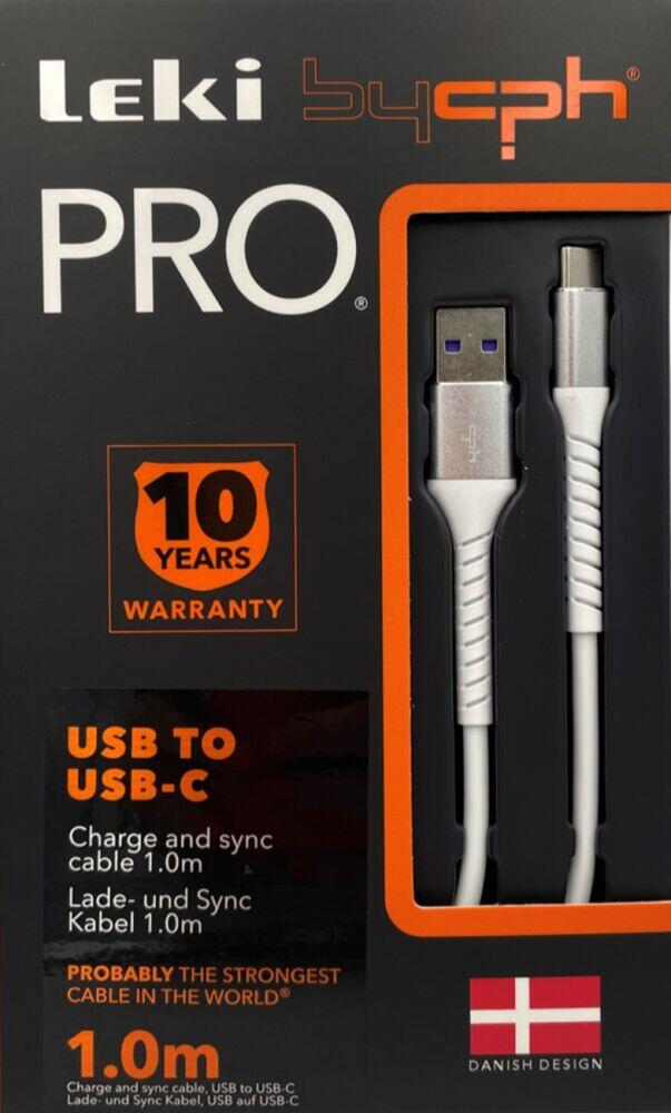 USB til USB-C ladekabel