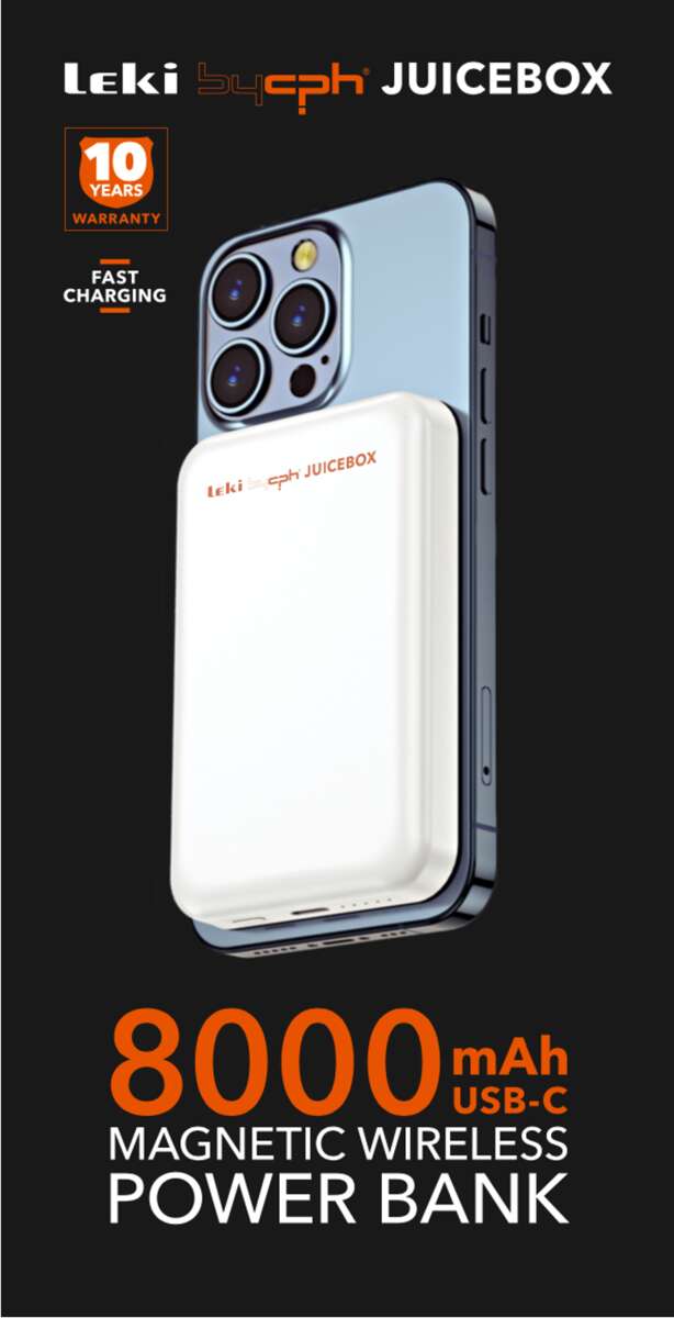 Magnetisk Powerbank 8000 mAh