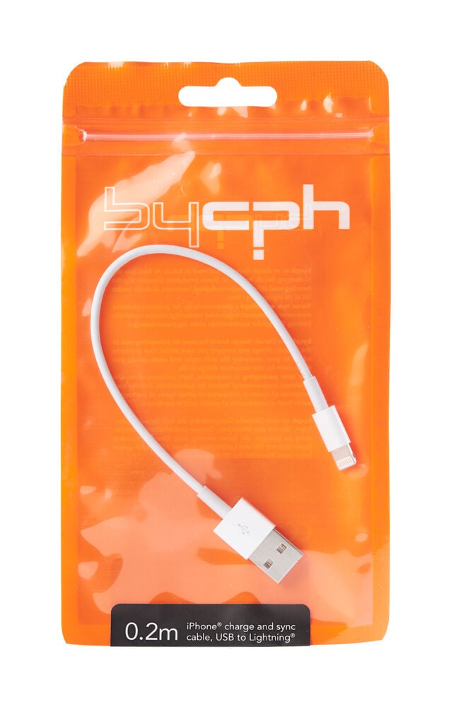 USB til lighting ladekabel