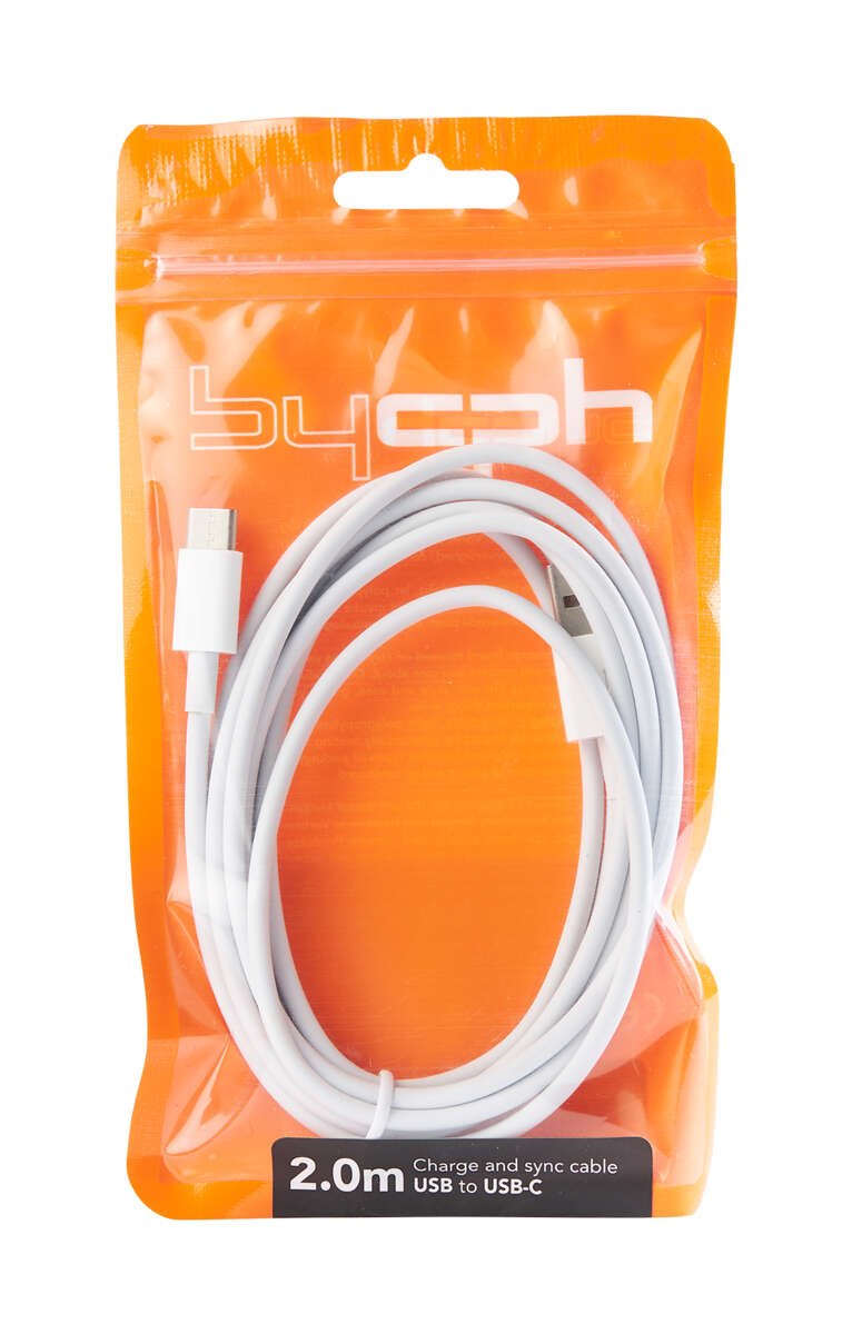 USB til USB-C ladekabel