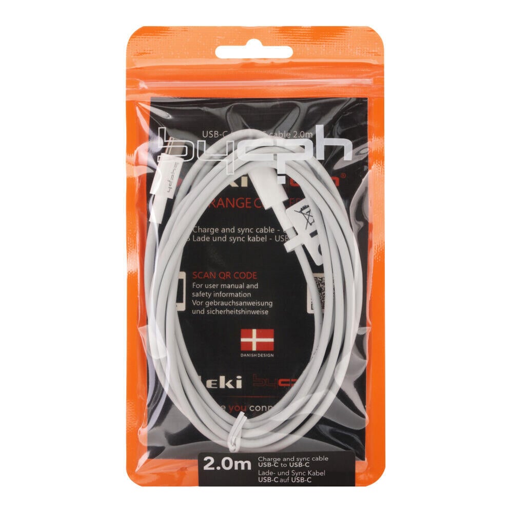 USB-C til USB-C ladekabel