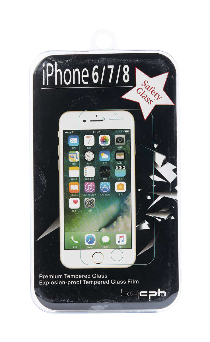Beskyttelsesglass til iPhone 6/7/8