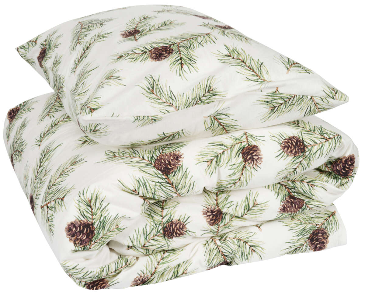 Mjuk flanell sengesett