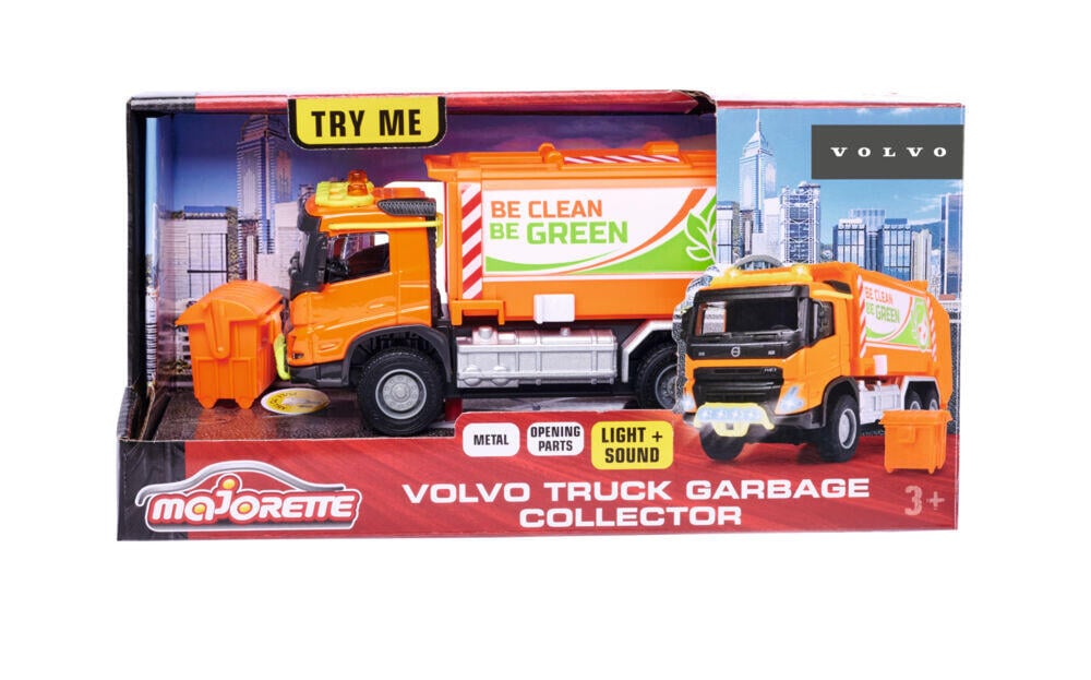 Majorette Grand Series - Volvo FMX Søppelbil