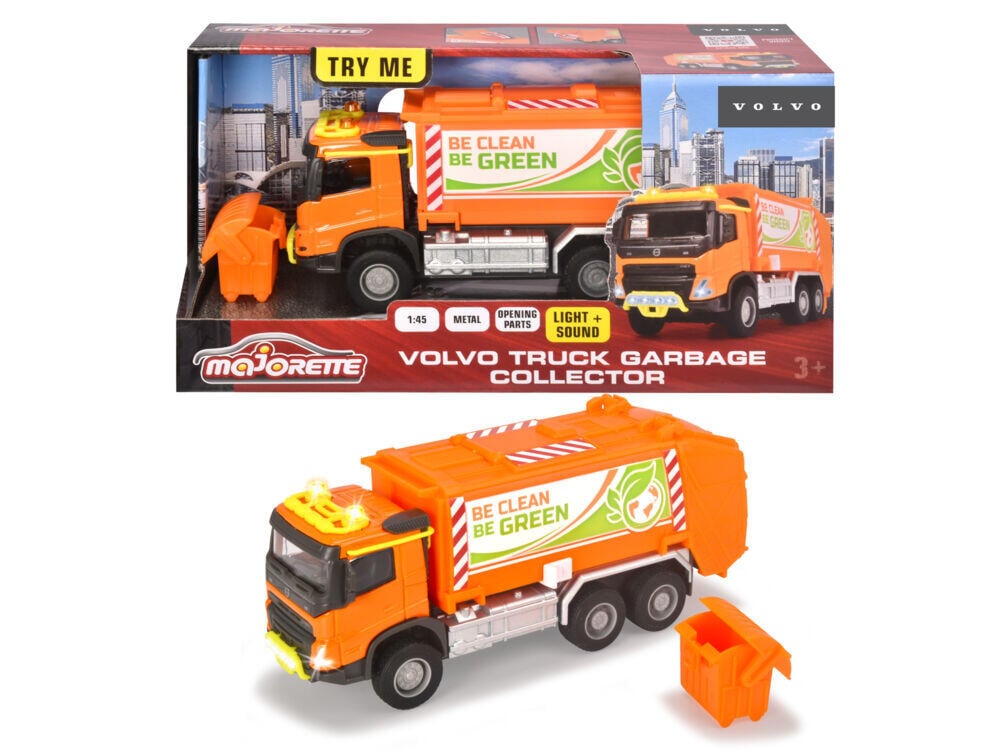 Majorette Grand Series - Volvo FMX Søppelbil