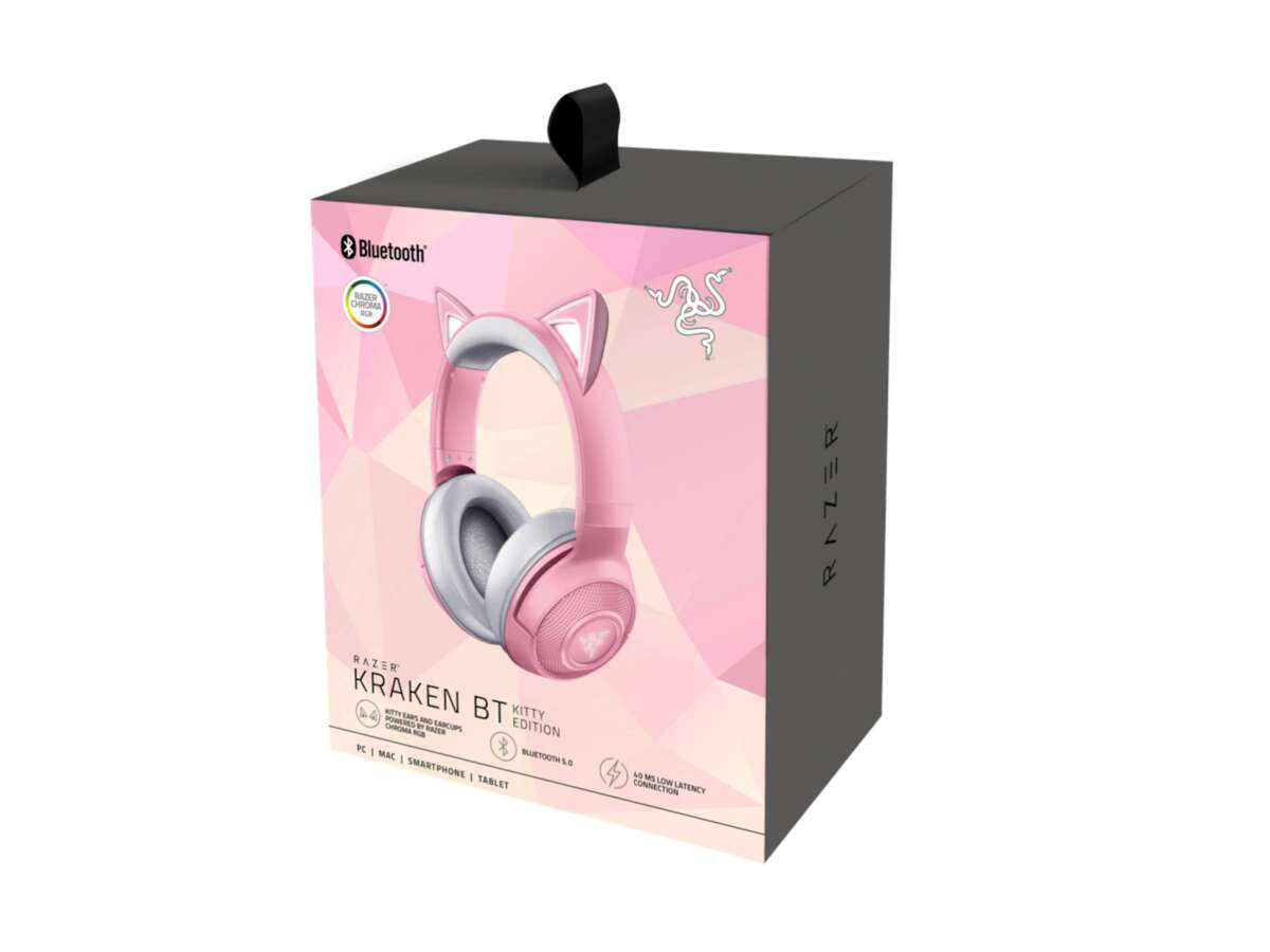 Razer™ Kraken BT Kitty Edition gamingheadset