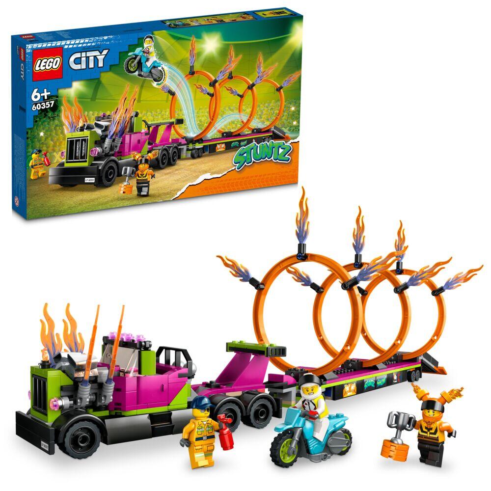 LEGO® City Stuntbil og ildring-utfordring 60357