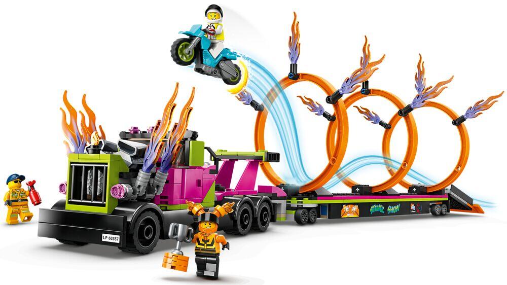 LEGO® City Stuntbil og ildring-utfordring 60357