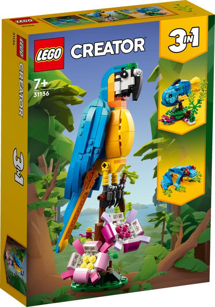 LEGO® Creator Eksotisk papegøye 31136