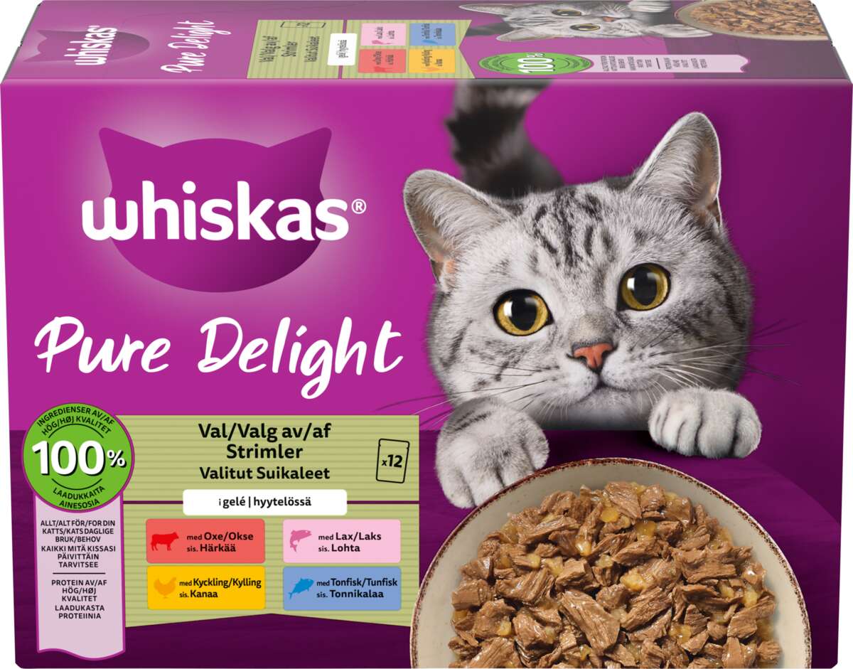 Whiskas Delight 1+ Mix Jelly 1020g
