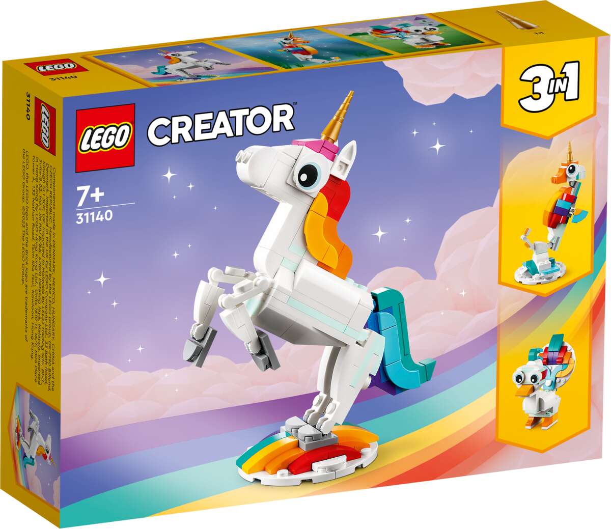 LEGO® Creator Magisk enhjørning 31140