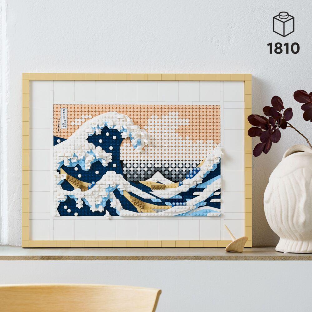 LEGO® Art Hokusai – Den store bølgen ved Kanagawa 31208