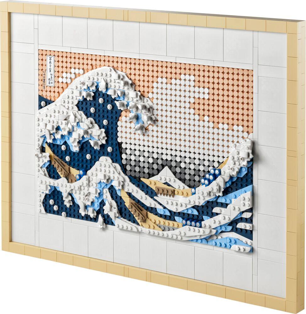 LEGO® Art Hokusai – Den store bølgen ved Kanagawa 31208