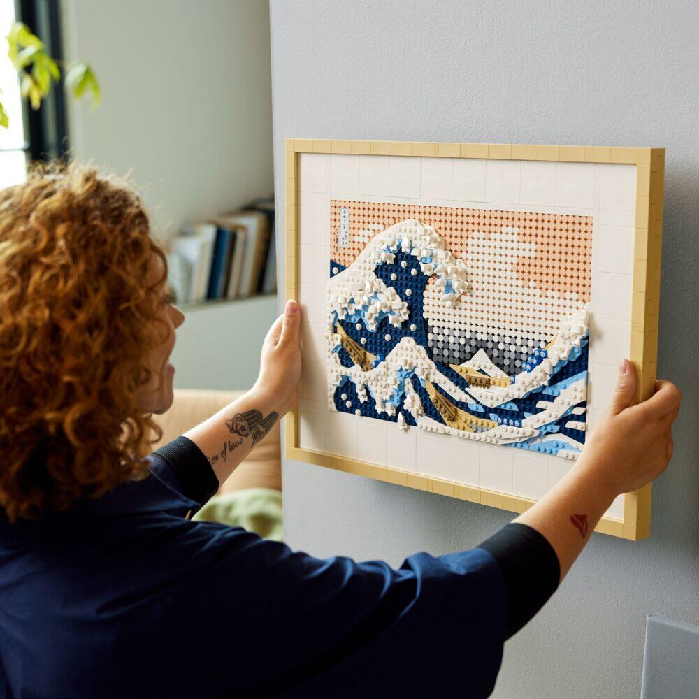 LEGO® Art Hokusai – Den store bølgen ved Kanagawa 31208