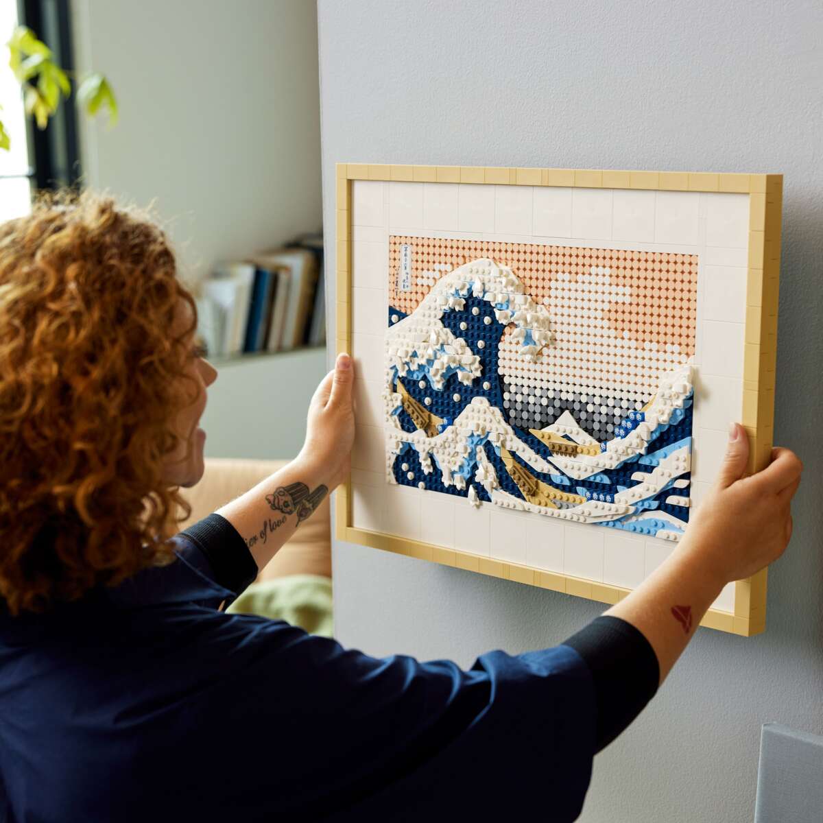 LEGO® Art Hokusai – Den store bølgen ved Kanagawa 31208