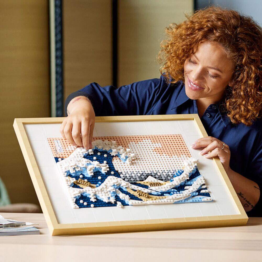 LEGO® Art Hokusai – Den store bølgen ved Kanagawa 31208