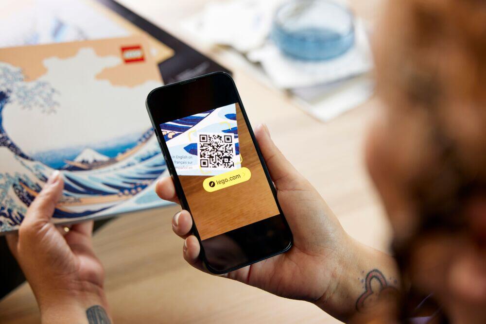 LEGO® Art Hokusai – Den store bølgen ved Kanagawa 31208