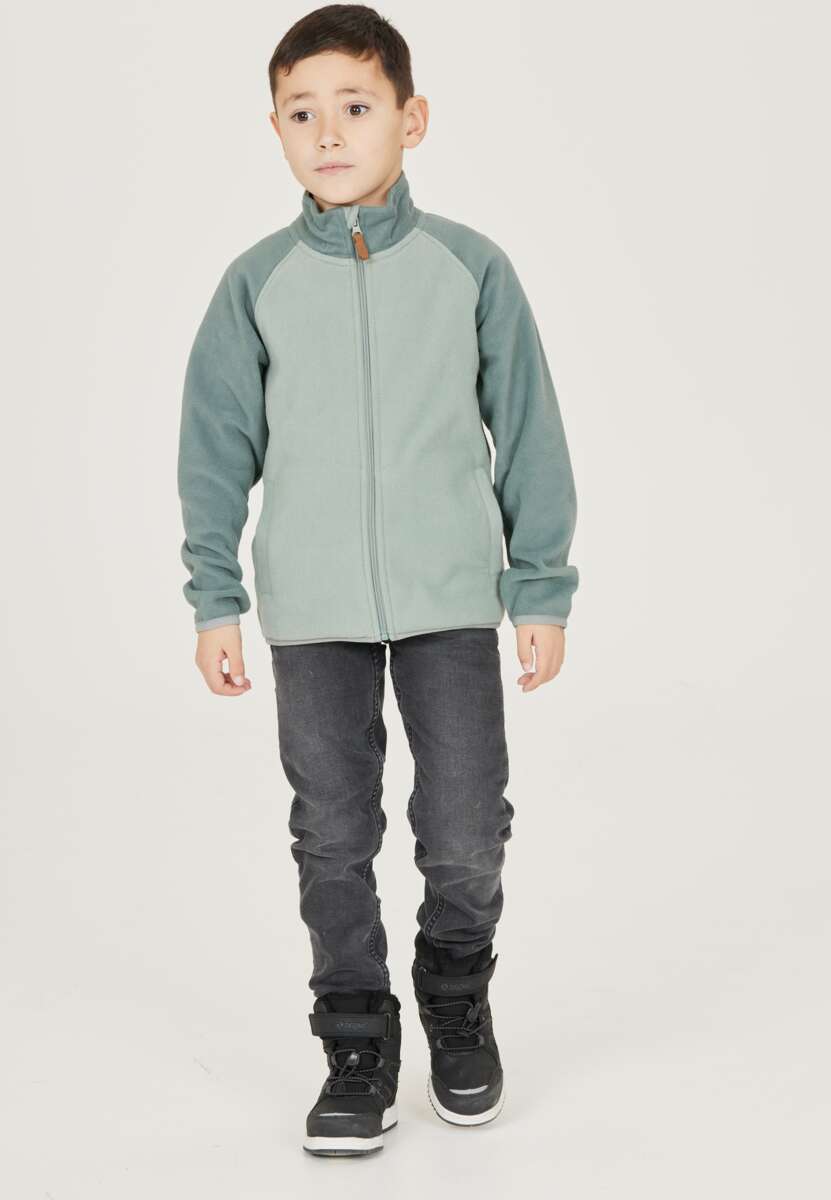 Okidoki Lek fleecejakke barn