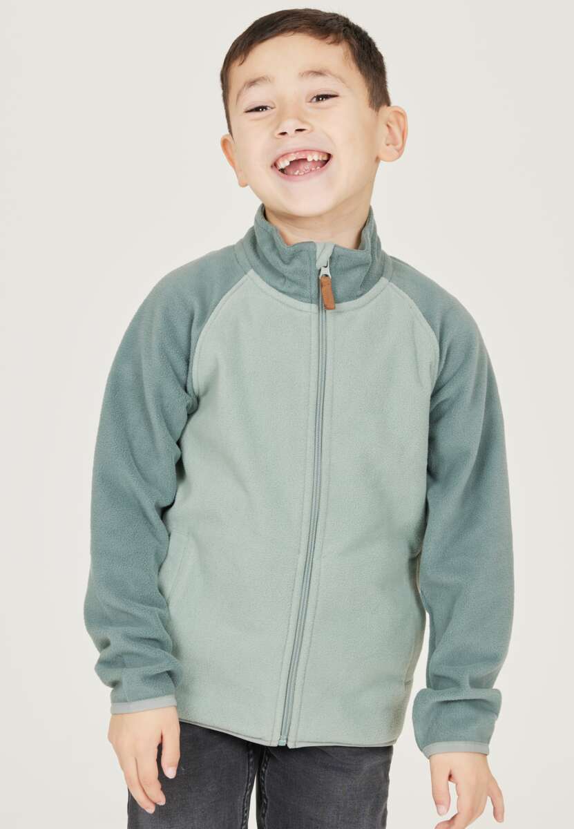 Okidoki Lek fleecejakke barn