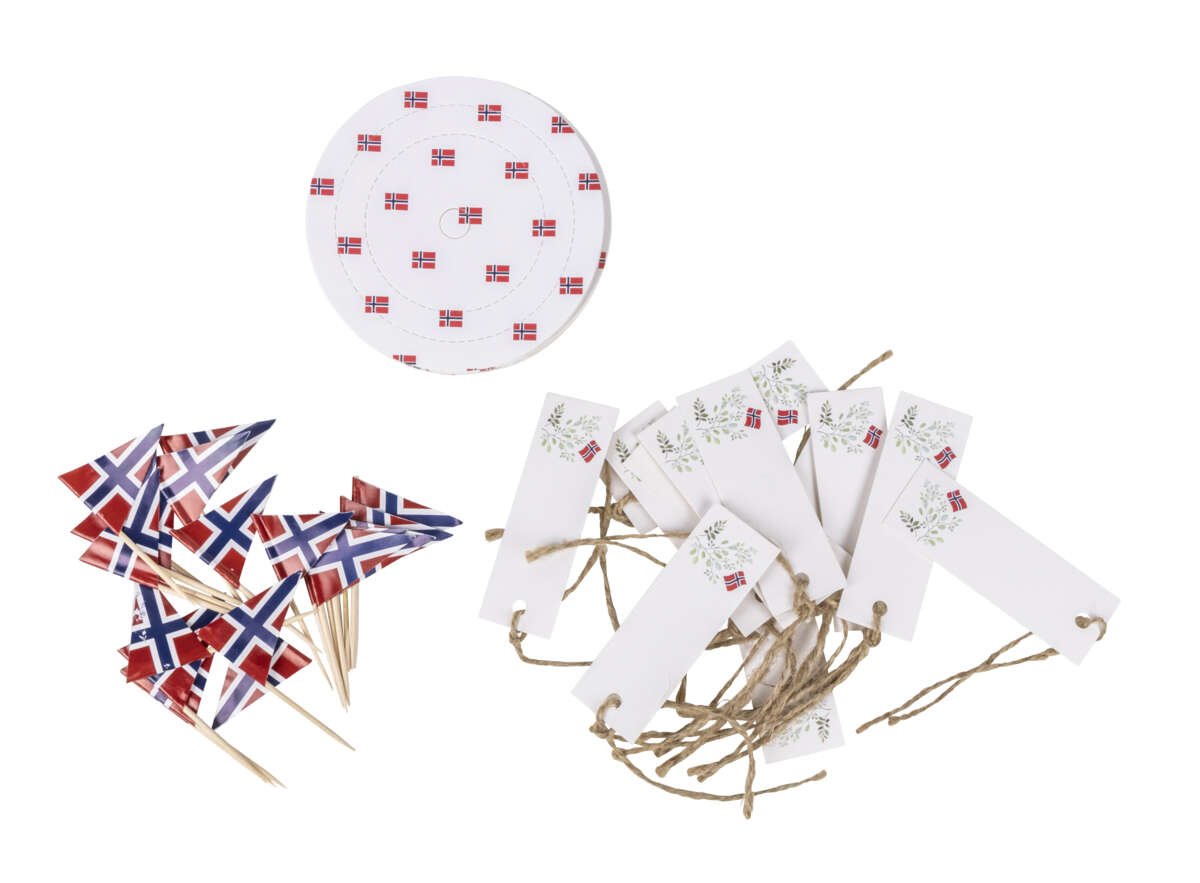 17. mai samleeske med pynt