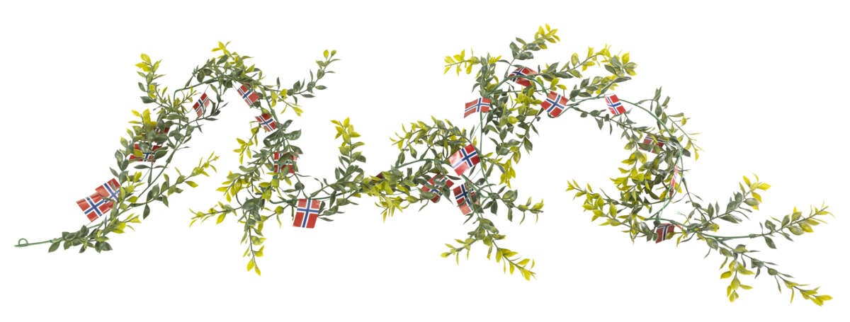 17. mai girlander 1,5 m