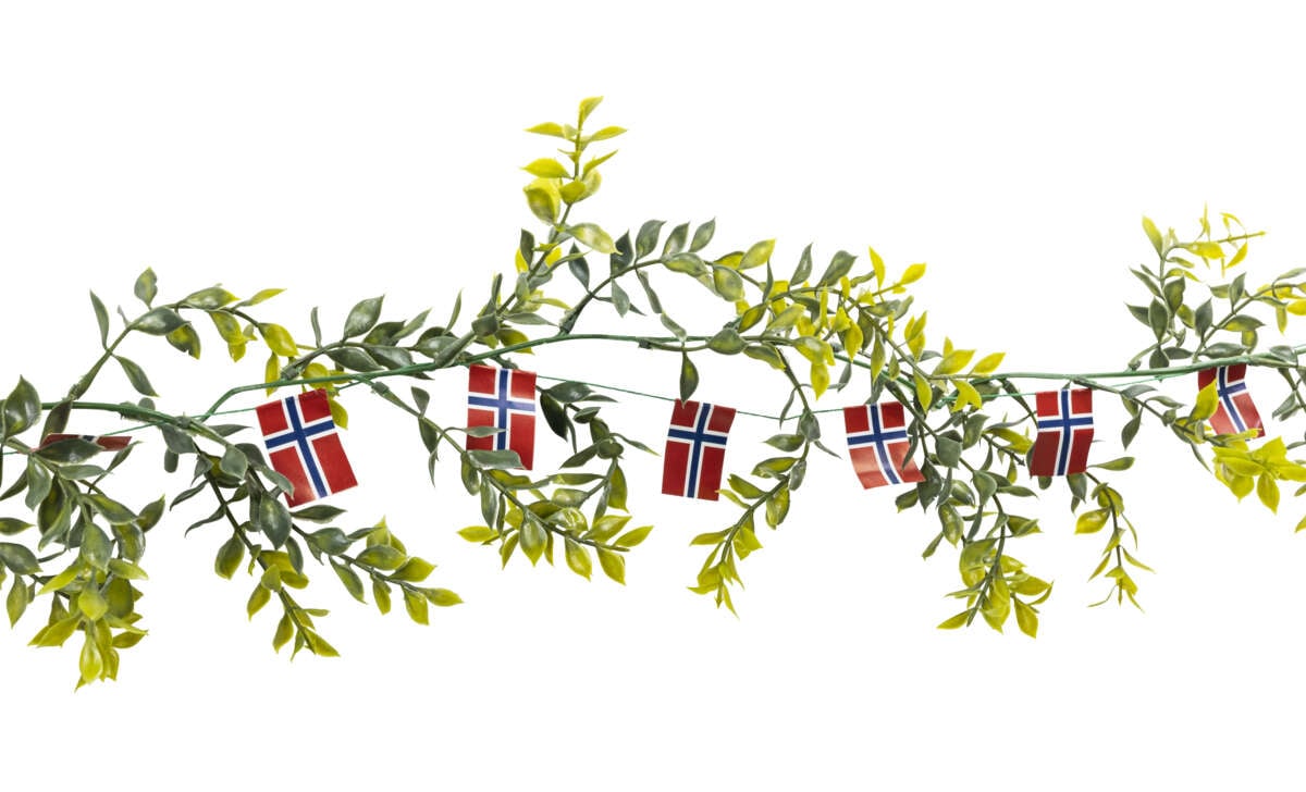 17. mai girlander 1,5 m