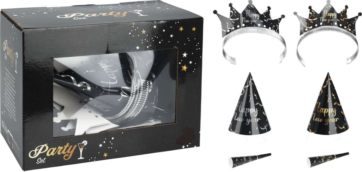 Partysett nyttårsaften