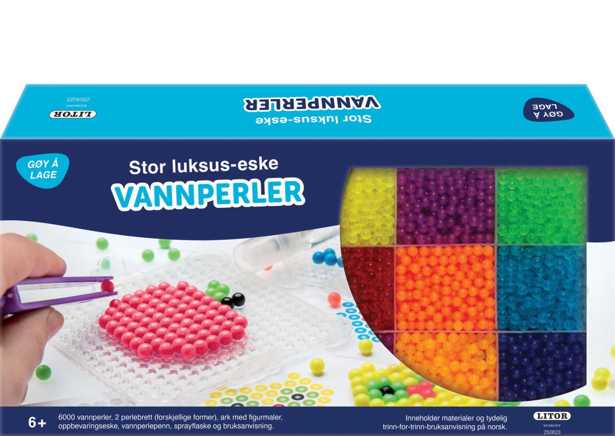 Gøy å lage: Hobbyeske med vannperler