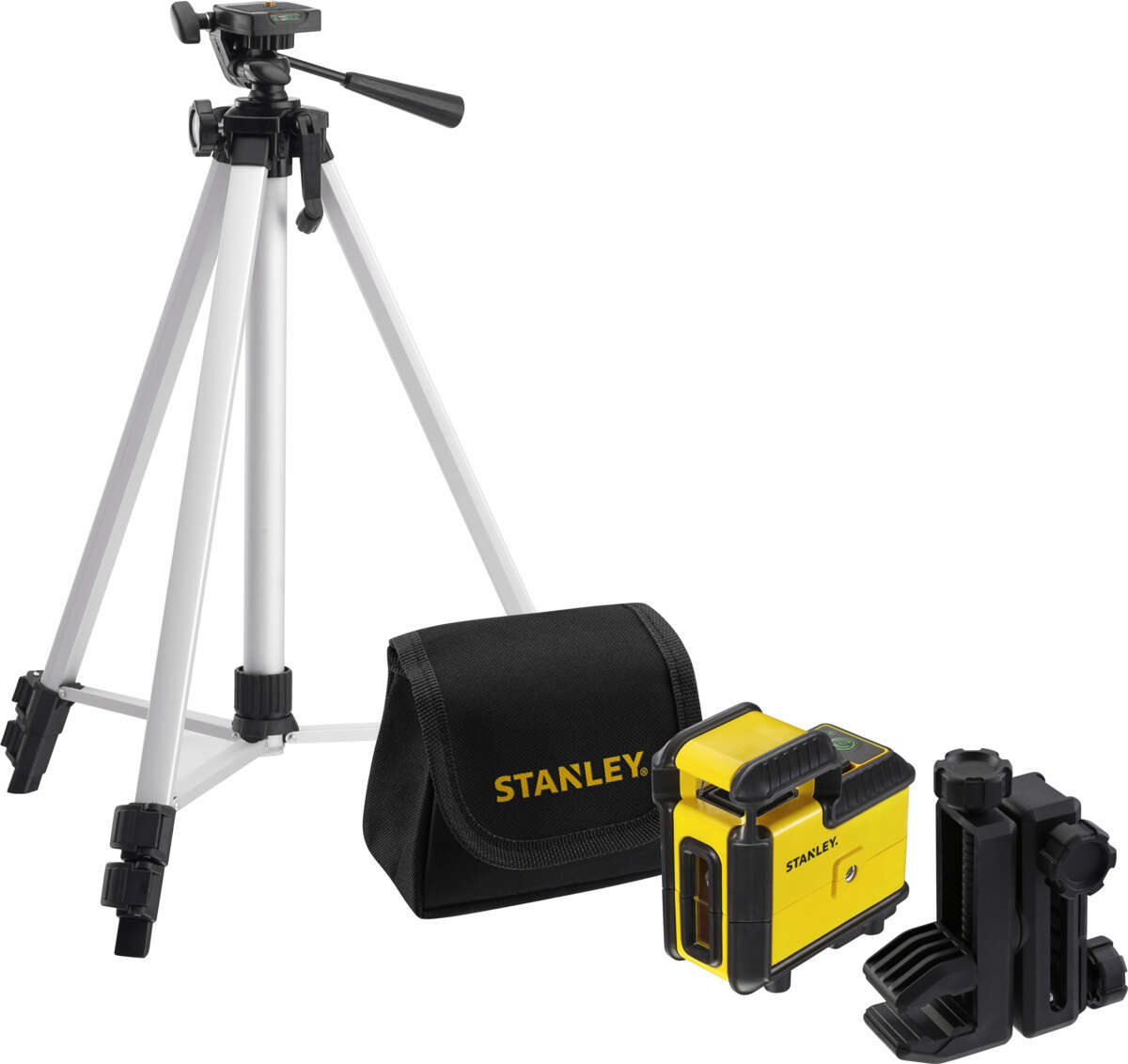 Stanley STHT77641-1 360° krysslinjelaser m/stativ