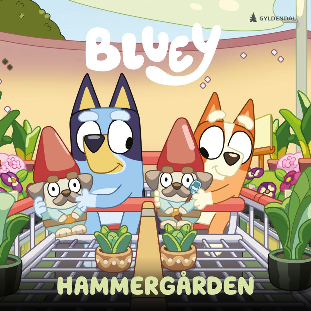 Hammergården Bluey og Bingo på handletur