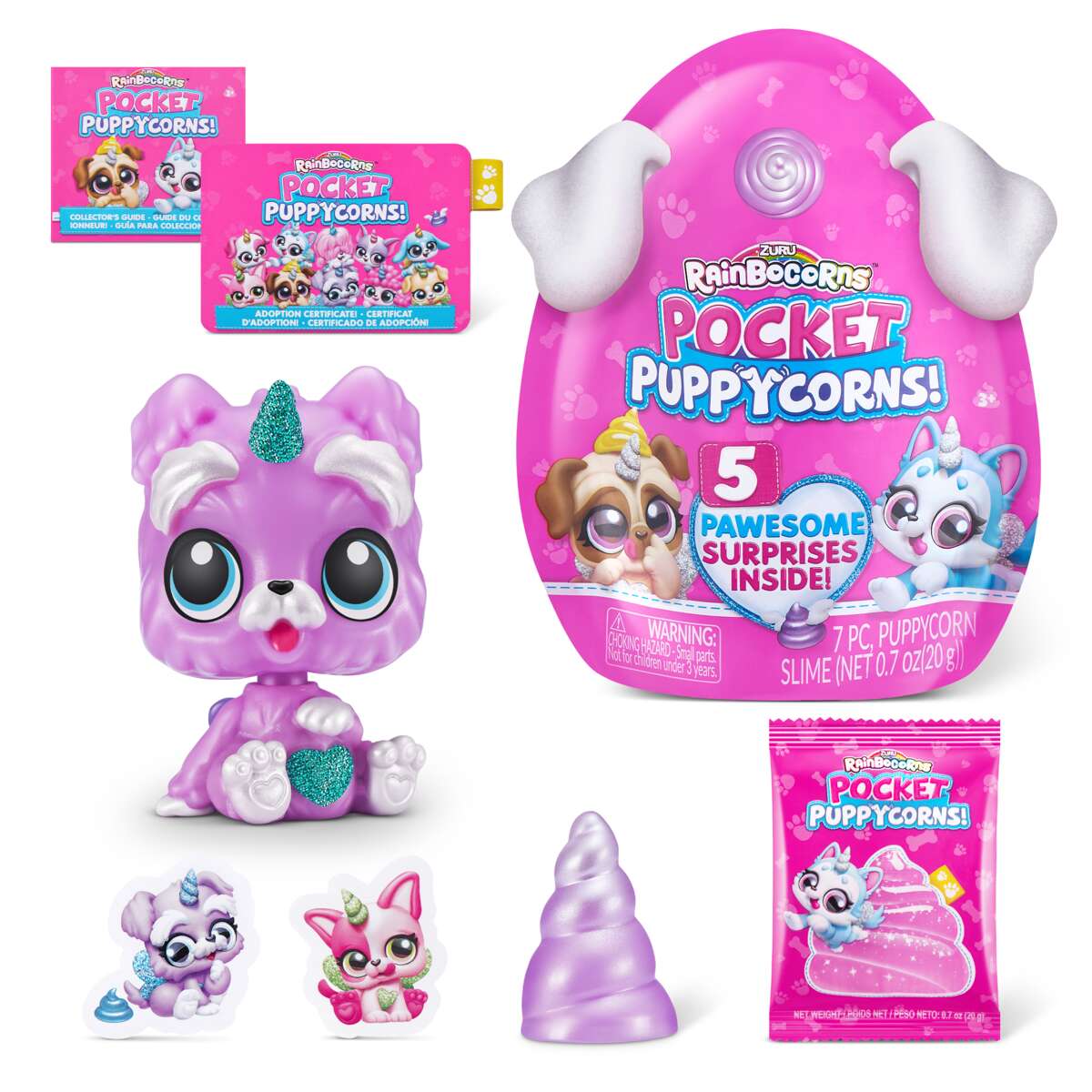 RainBoCorns Pocket Puppycorn S1 overraskelsesegg