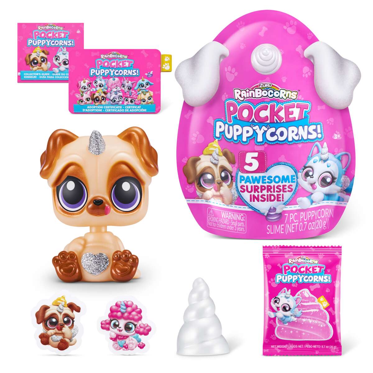RainBoCorns Pocket Puppycorn S1 overraskelsesegg
