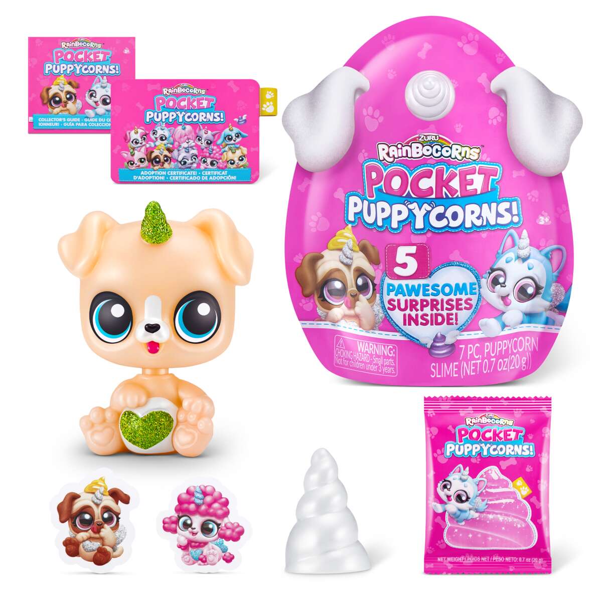 RainBoCorns Pocket Puppycorn S1 overraskelsesegg