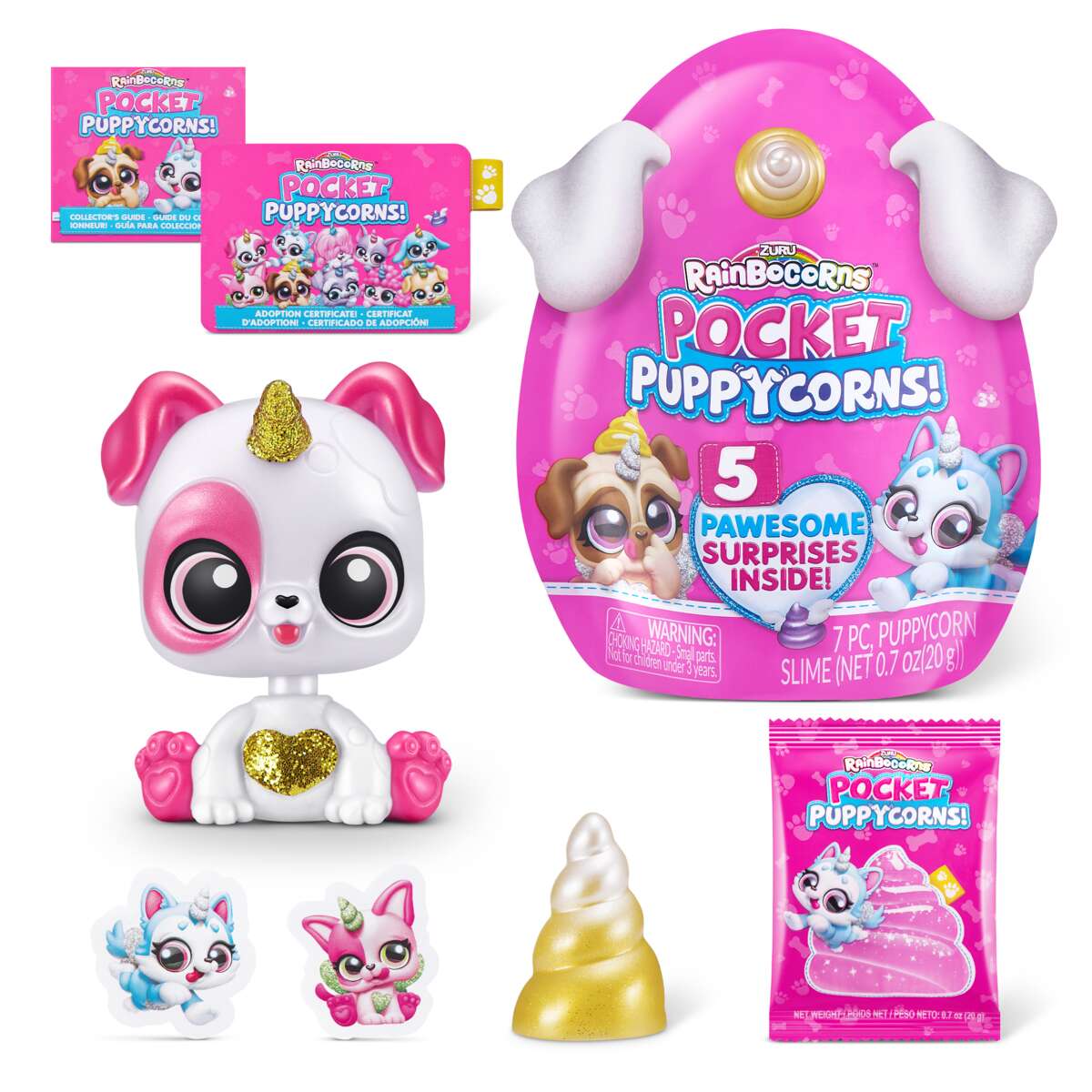 RainBoCorns Pocket Puppycorn S1 overraskelsesegg